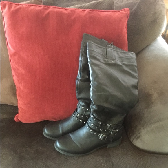 Women’s calf boots - Picture 1 of 5